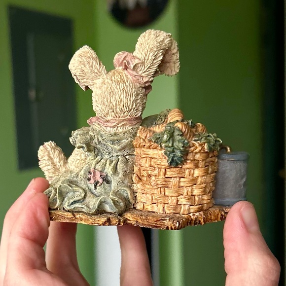 VTG Boyds Bears Cottagecore Carrot Juice Farmhouse Homestead Bunny Figurine Art - Picture 4 of 11